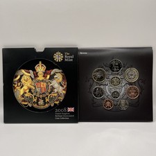 2008 United Kingdom Mint Coin Collection - Royal Mint - 9 Uncirculated Coin Set