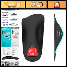 Arch Support Insoles for Men & Women - Heavy Duty Plantar Fasciitis Relief