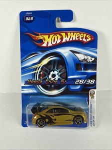 Gold Honda Civic Hot Wheels | eBay