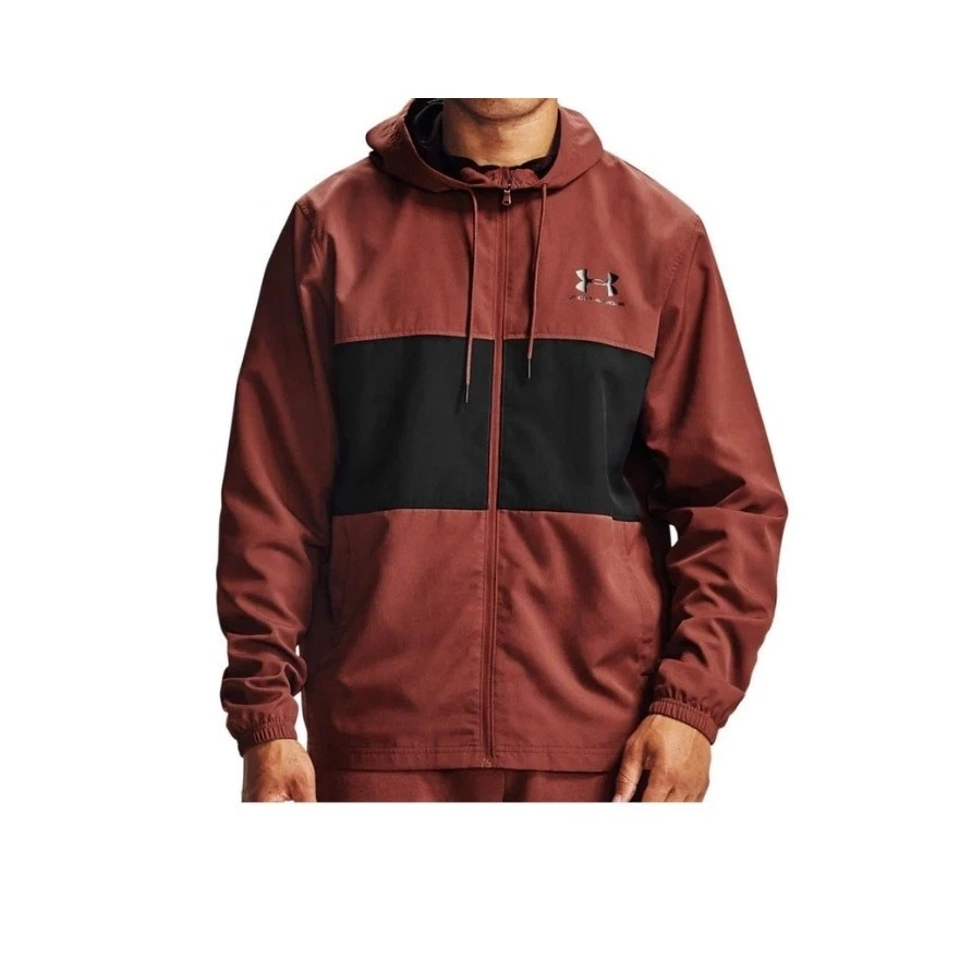 Under Armour Outdoor Full Zip Hooded Windbreaker Jacket Men’s Size XL