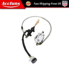 Fit For Go Kart ATV Rear Hydraulic Brake Assembly Caliper Master Cylinder