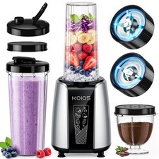 KOIOS Smoothie Blender, 1000W Blenders Smoothies and Shakes, Frozen Drinks