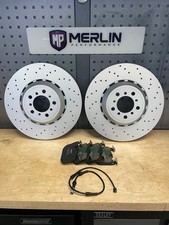 BMW F87 M2 F80 M3 F82 M4 Front 380mm Brake Discs, Brake Pads & Wear Sensor
