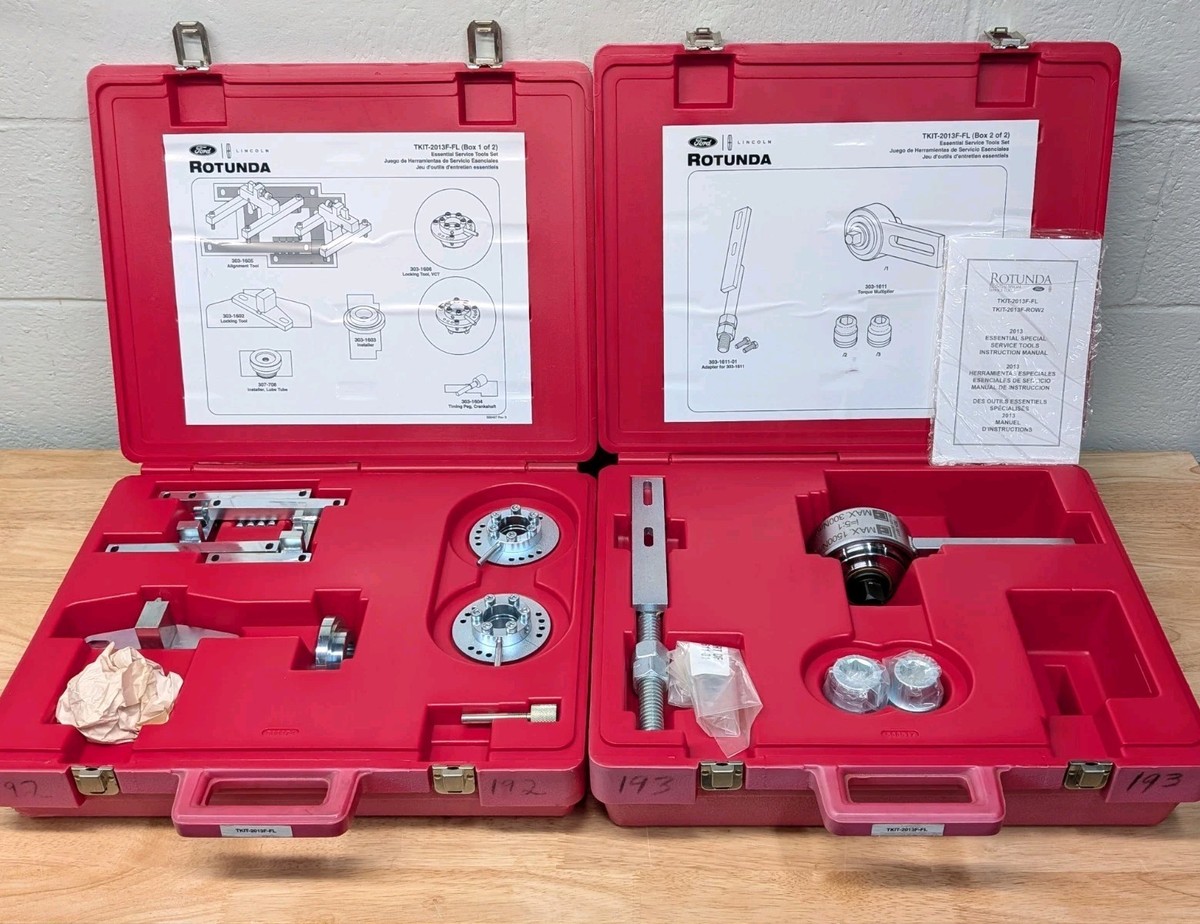 シド　TOUR 2013 COMPLETE BOX Ford Rotunda TKIT-2013F-FL Tool Set Kit Complete Set Box 1 & 2