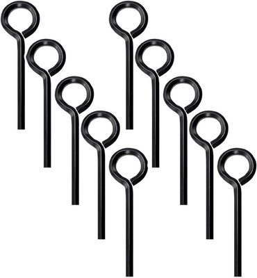 10 PCS 1/8'' Allen Wrench Hex Dogging Key with Full Loop 1/8 Inch Standard Hex Do