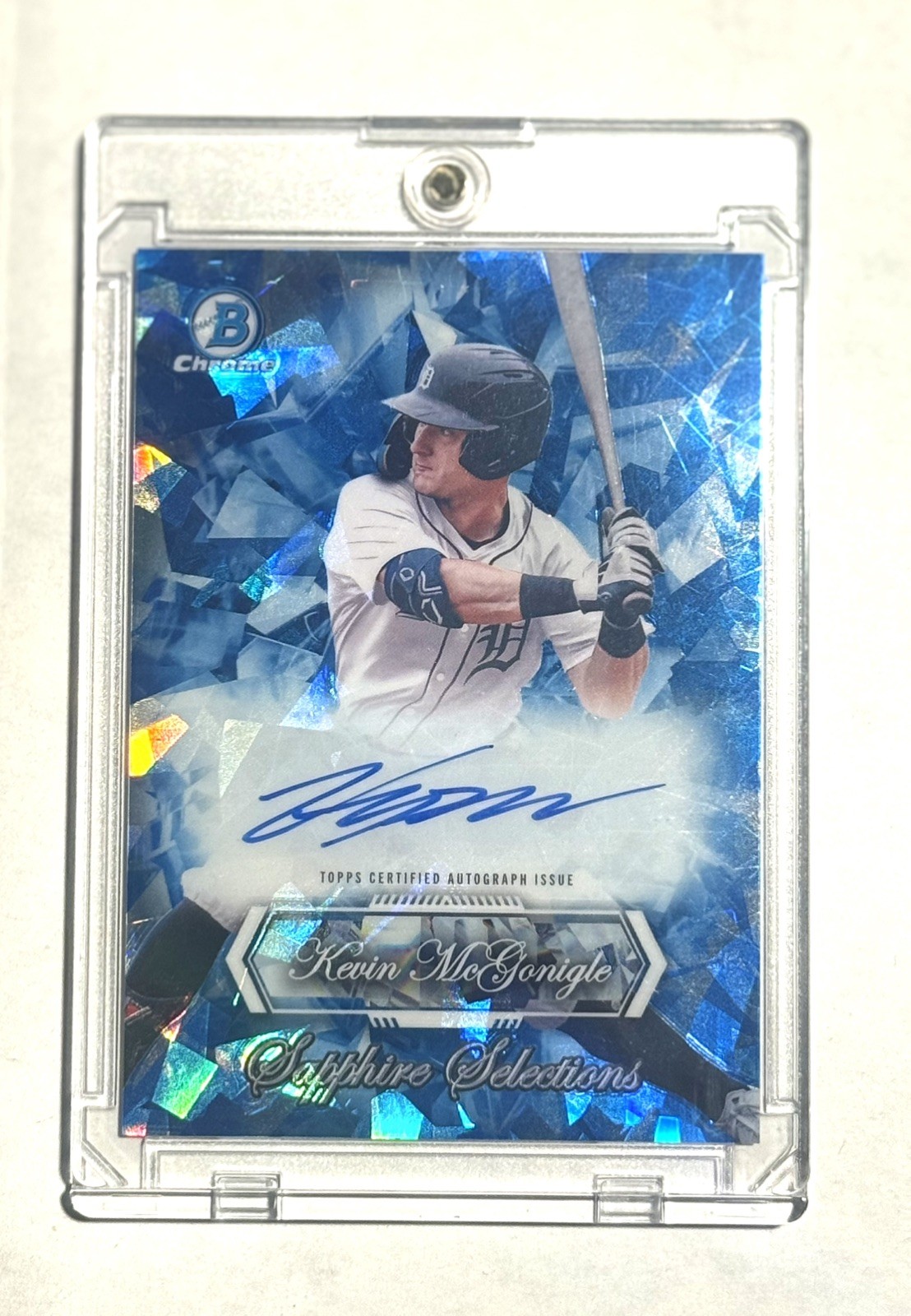 2026 Bowman Chrome Sapphire Selections Kevin McGonigle On Card Auto