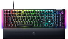 Razer BlackWidow V4 Green Switch Mechanical Gaming Keyboard RGB Macro Wrist Rest