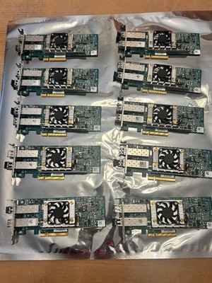 QTY.10 Dell Broadcom SFP 10GbE Low Profile Network Card 0Y40PH Y40PH GBICS