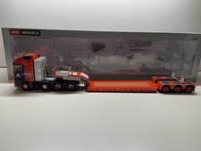 WSI  VOLVO FH4 GL0B. XL 8x4 + Low Loader - 3 Axle  01-2551  1:50 scale