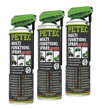 3x PETEC Multifunktionsöl MF500 500ml Rostspray Schmierspray Rostschutz - 71250
