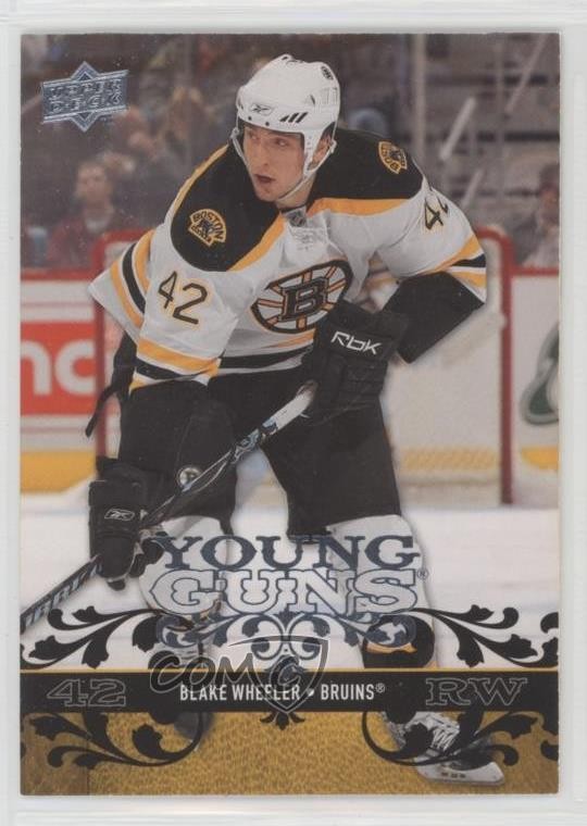 2008-09 Upper Deck Young Guns Blake Wheeler #202 Rookie RC 0m8f