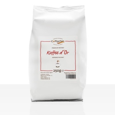 Coffeefair Premium Instant Kaffee d'Or - 250g löslicher Instantkaffee