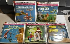 View Master Lot of 5 "Cartoon Favorites" Reels Storybooks