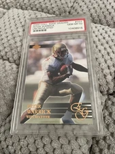 Peter Warrick 2000 Collectors Edge Graded #107 PSA 10 GEM-MT Uncirculated /5000