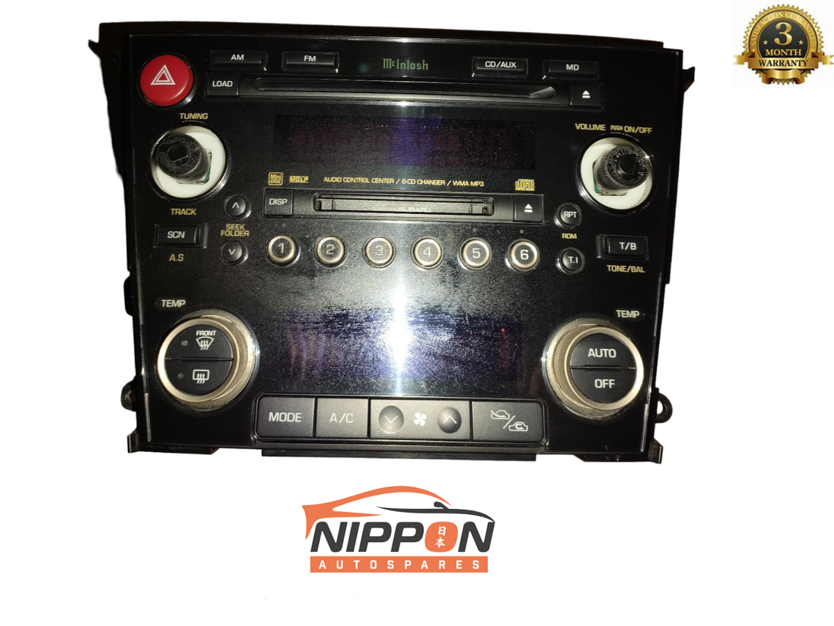 McIntosh　2din McIntosh 2DIN CD/MD/AUX - YouTube