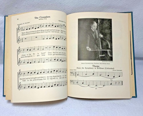 Vintage 1929 Children's The Music Hour Fourth Book By Osbourne McConathy School - Foto 7 di 8