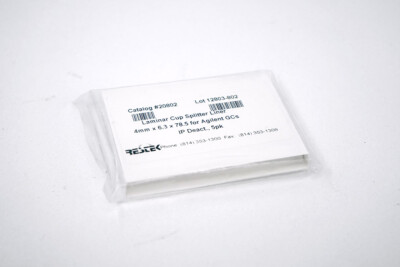 Restek 20802-200.5 Laminar Cup Splitter w/Deact. Wool for Agilent/Finnigan GCs