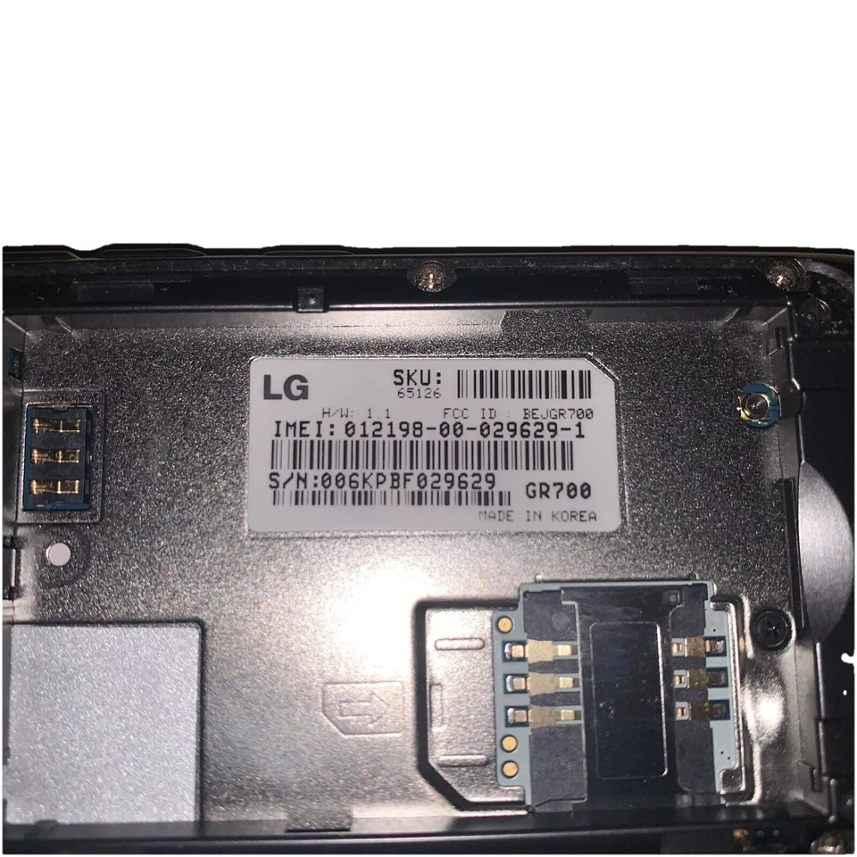 LG | Model: GR700 | Vu Plus | AT&T | Slide Cell Phone (Untested) - Image 3 of 4