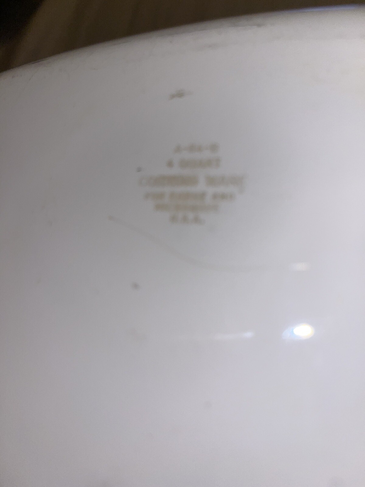 VTG CORNING WARE SPICE OF LIFE “L’ECHALOTE La SAUGE” 4QT CASSEROLE DISH