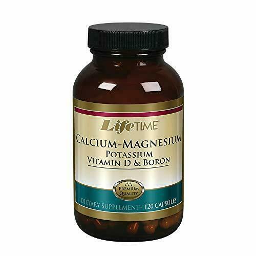 Lifetime Calcium Magnesium Potassium Vitamin D Boron 120 Capsules For Sale Online Ebay