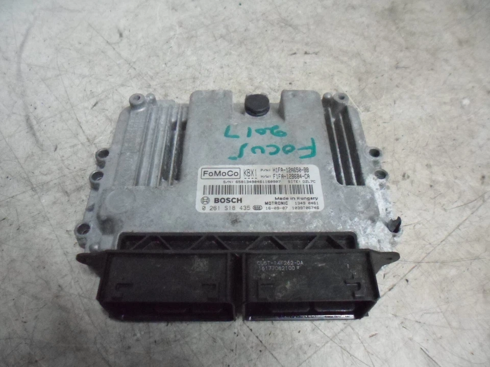 FORD FOCUS ESTATE MK3 2017 1.0 PETROL ECU ENGINE CONTROL UNIT H1FA-12A650-BB