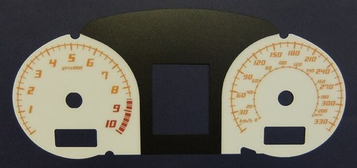 Lockwood KHM to MPH Dial Conversion Kit for Lamborghini Gallardo (C11119) - Afbeelding 2 van 2