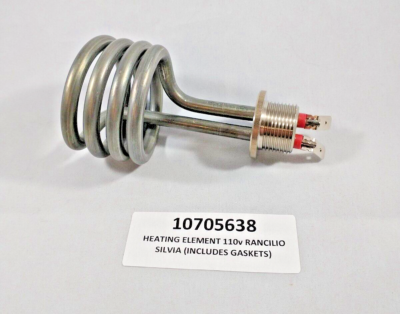 110v Rancilio Silvia Espresso Machine Heating Element With Gasket
