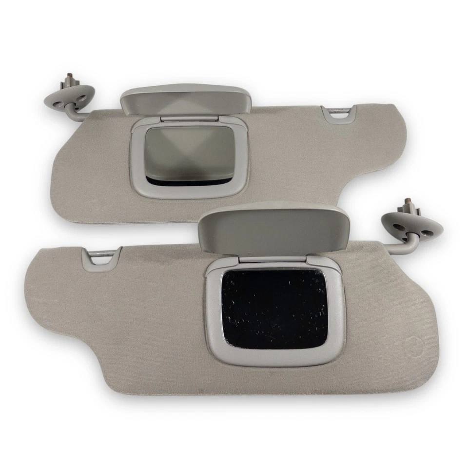 Пара серых солнцезащитных козырьков со стороны водителя и пассажира для Ford Taurus Mercury Sable 2000-2003 годов выпуска - Изображение 4 из 4