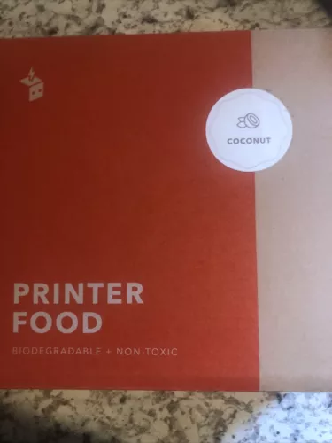 toybox 3d printer food Spool Coconut Never Used