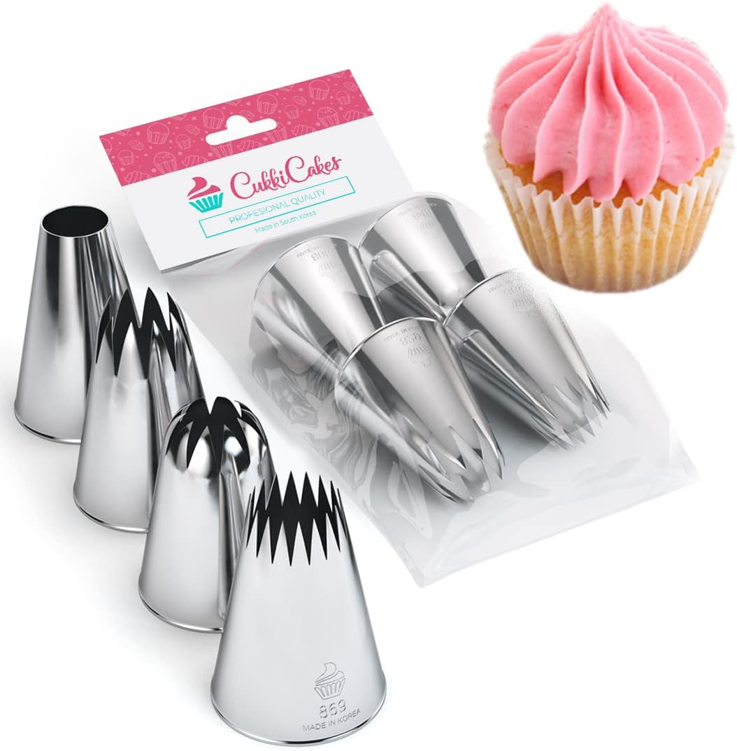 869 Piping Tip Wilton Closed Star Piping Tips For Cake Decorating