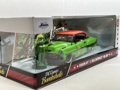 JADA 30455 DC COMICS BOMBSHELLS POISON IVY 1953 CHEVY BEL