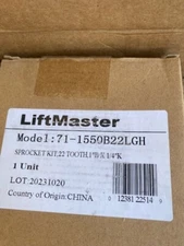 Liftmaster sprocket 22T Model: 71-1550B22LGH