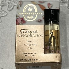 Bath  Body Works Aromatherapy Steeped Invigoration Rose Tangerine Tea Roll-On