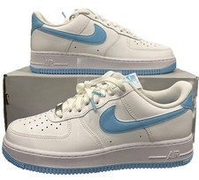 Nike Air Force 1 07 "University Blue" Sneaker Herren Weiß Blau (FQ4296-100) NEU