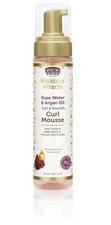 African Pride Moisture Miracle Rose Water Argan Oil Curl Mousse 8.5 oz
