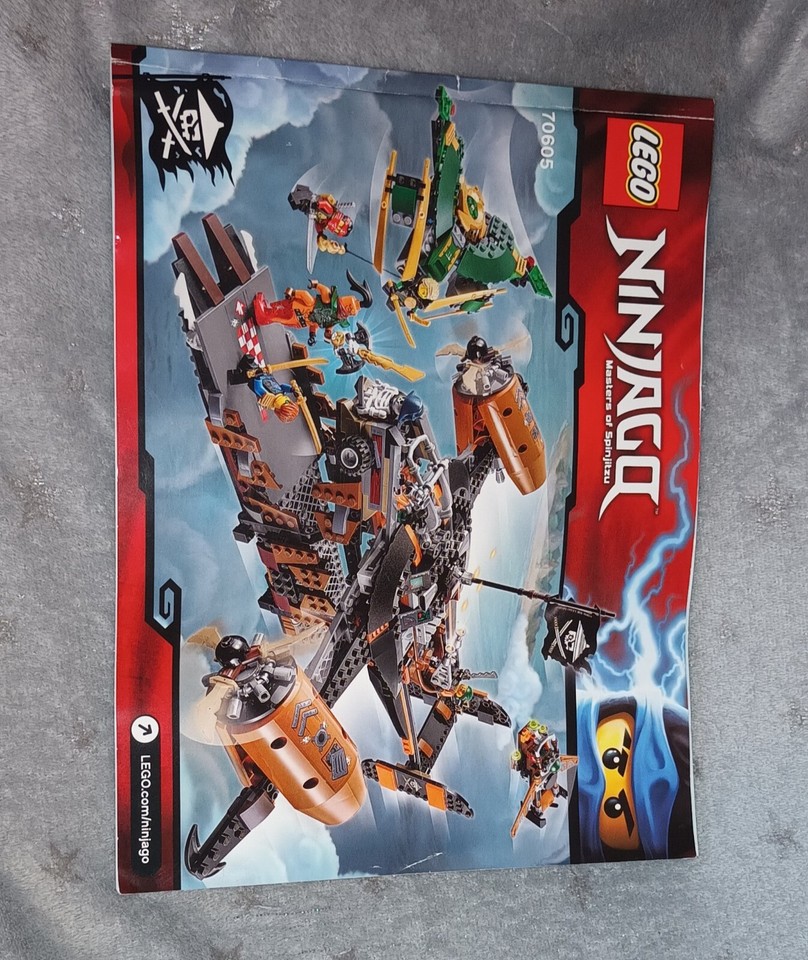 LEGO Ninjago 70605 Misfortune's Keep with box, instructions and all 7 ...