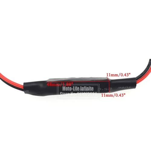 12V 4Pcs Load Resistors Blinker Resistor For Motorcycle LED Turn Signal Lights - Picture 5 of 8