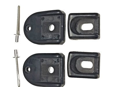 Original Audi A80, A6 & A8: einstellbare Anschlagpuffer Heckklappe mit Nieten