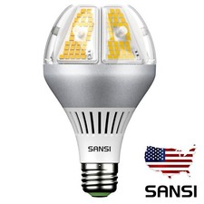 SANSI 650W E26 LED Light Bulb 5000K Daylight for Home Garage Energy Saving 35W