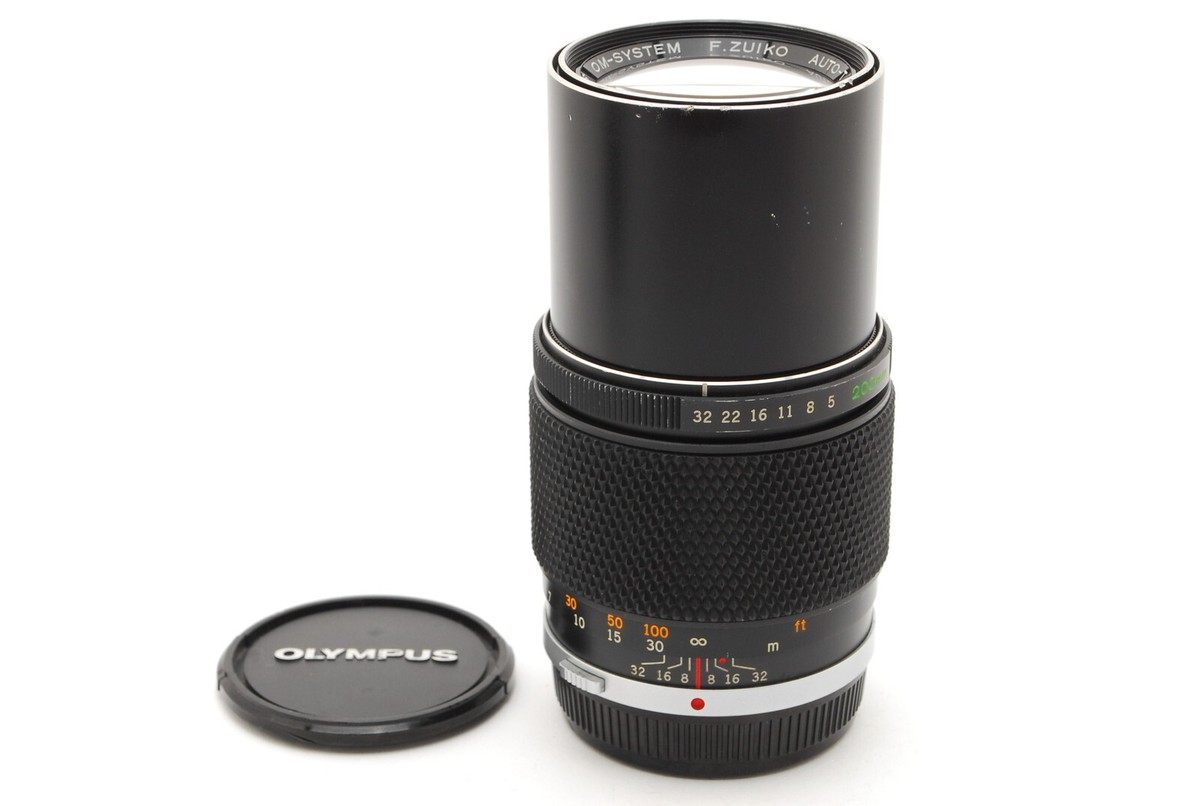 Exc+++++] Olympus OM-System F.Zuiko Auto-T f/5 200mm Lens Japan