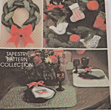 McCall's 5380 Christmas Wreath/Ornaments/Placemats/Stocking/Appliques Uncut