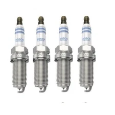 Spark Plugs x 4 Bosch Platinum Fits Mercedes C E G CLASS CLC CLK SLK Kompressor
