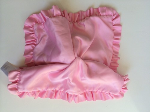 Carters rosa Eule Ring befestigt Rassel Rüsche Sicherheitsdecke Lovey - Bild 5 von 9