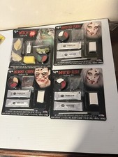 Fun World Halloween Makeup Kits Lot Of 4 Witch , Corpse, 2 Infested Flesh