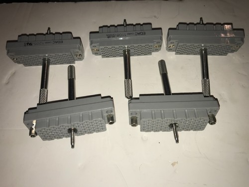 FIVE (5) original EDAC 516 fit ELCO 56 way Female Cable connectors