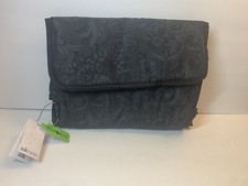 Sakroots On-The-Go Foldable Changing Pad Black SD Floral - NWT, Fast Ship