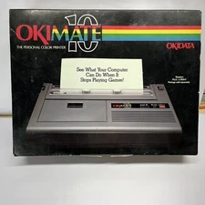 Okidata Okimate 10 personal color printer - UNTESTED Powers On