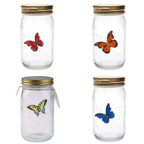 LED Animated for Butterfly In A Jar Fluttering Amazing Collection Battery Operat - Photo 1/9