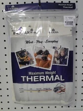 Men's Maximum Weight Thermal Top or Bottom Ecru sizes S to 8X  Indera Mills