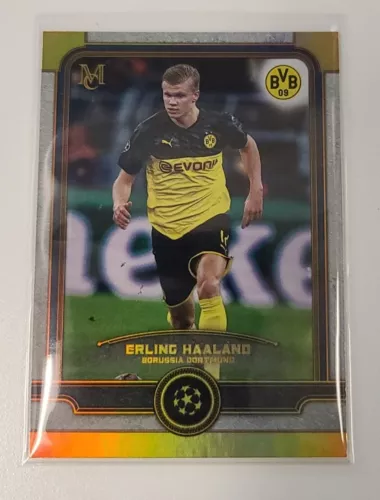 2019 TOPPS MUSEUM COLLECTION UEFA CHAMPIONS LEAGUE ERLING HAALAND Copper  99/99